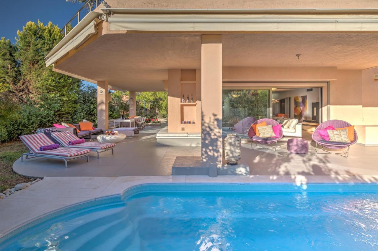 Luxurious Villa Philoxenia Lagonísi Eksteriør bilde