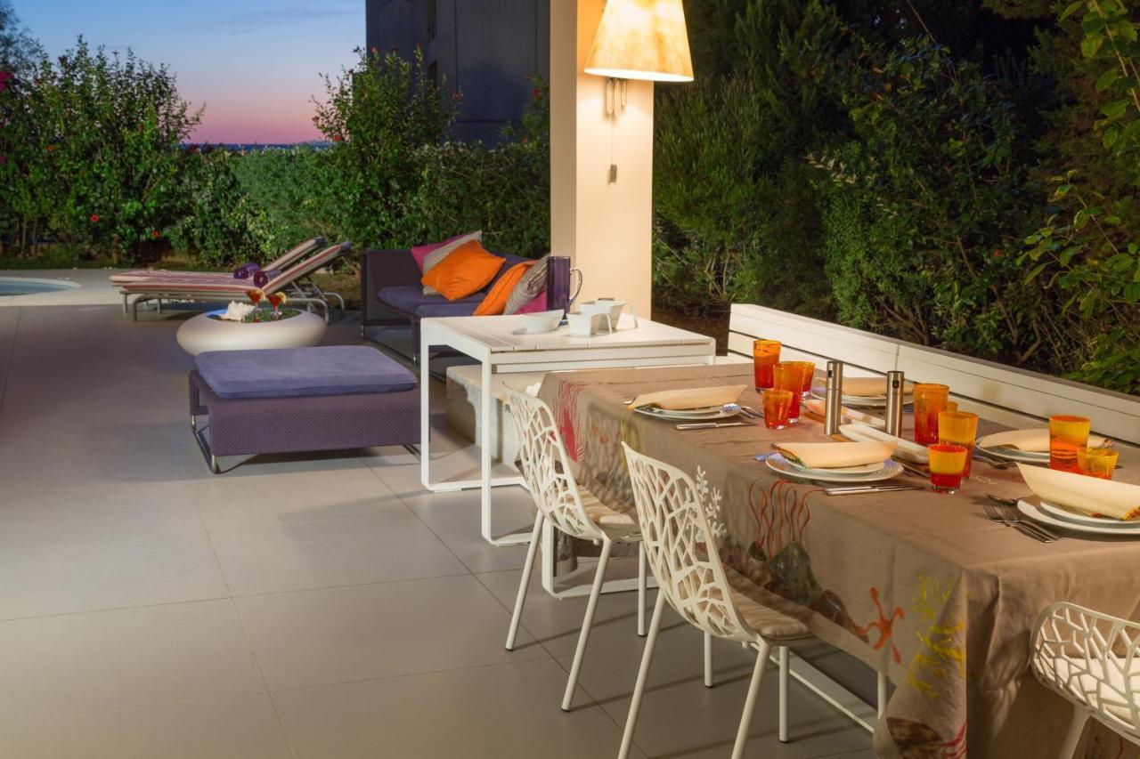 Luxurious Villa Philoxenia Lagonísi Eksteriør bilde